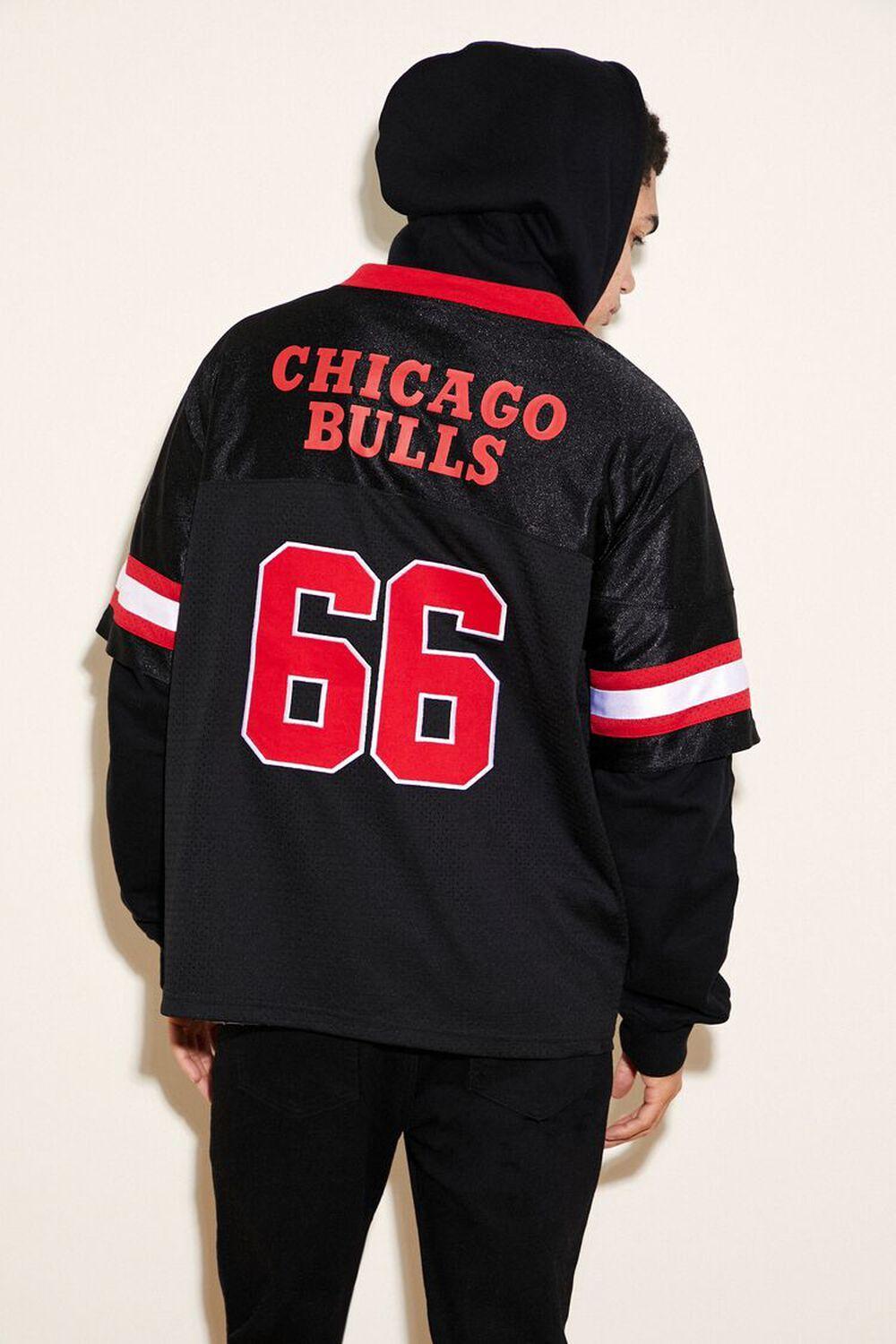 Chicago Bulls Combo Zip-Up Hoodie | Forever 21 Product Image