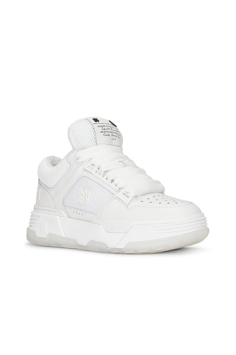 Amiri MA-1 Sneaker in White - White. Size 38 (also in 39, 40, 41). Product Image