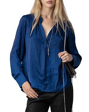 Zadig & Voltaire Tink Satin Blouse Product Image