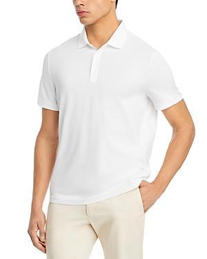 Michael Kors Mercerized Pima Cotton Modern Fit Short Sleeve Polo Shirt Product Image