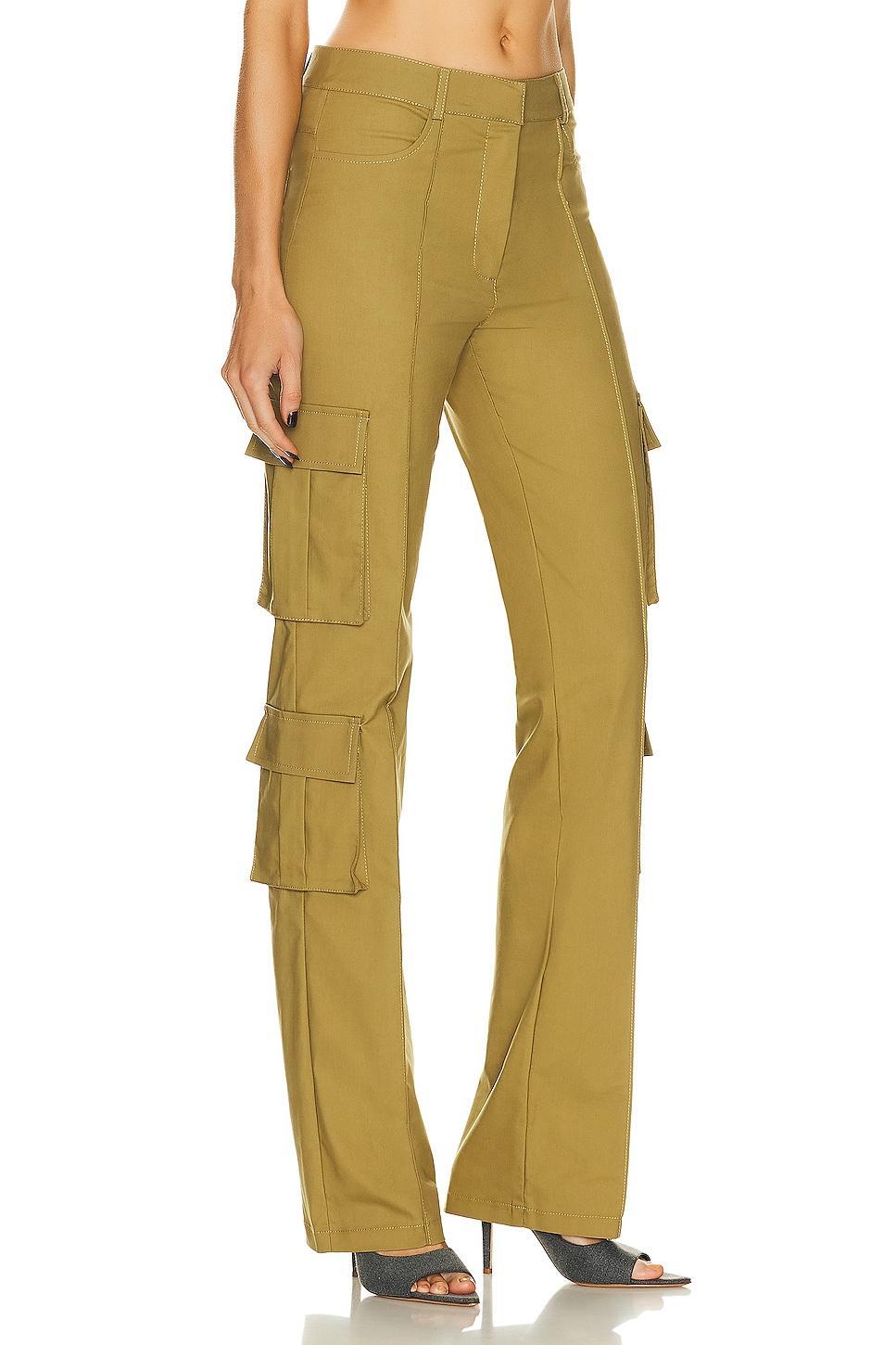 ILA Kelly Cargo Trouser in Olive Product Image