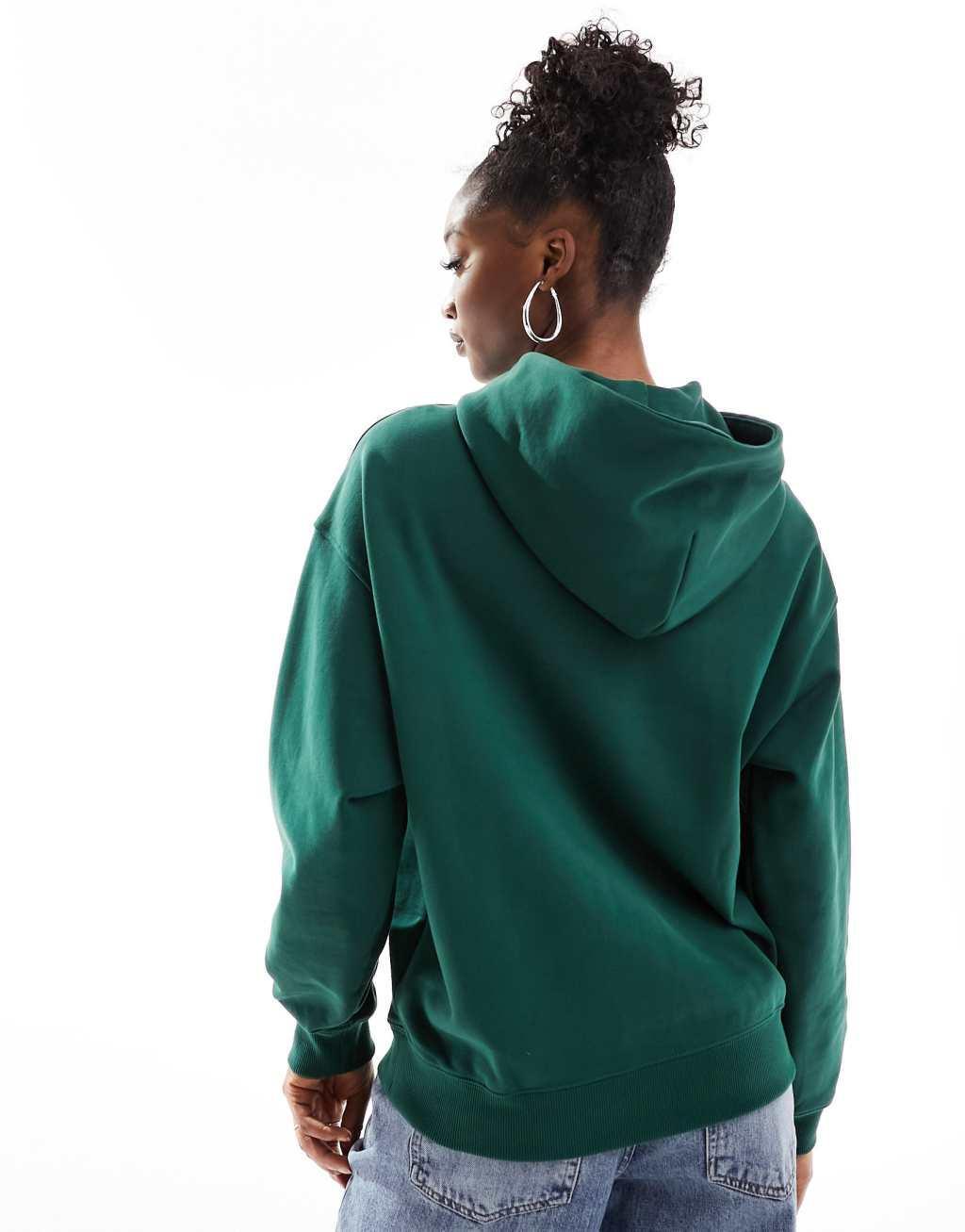 New Balance Athletics oversized hoodie in green Product Image