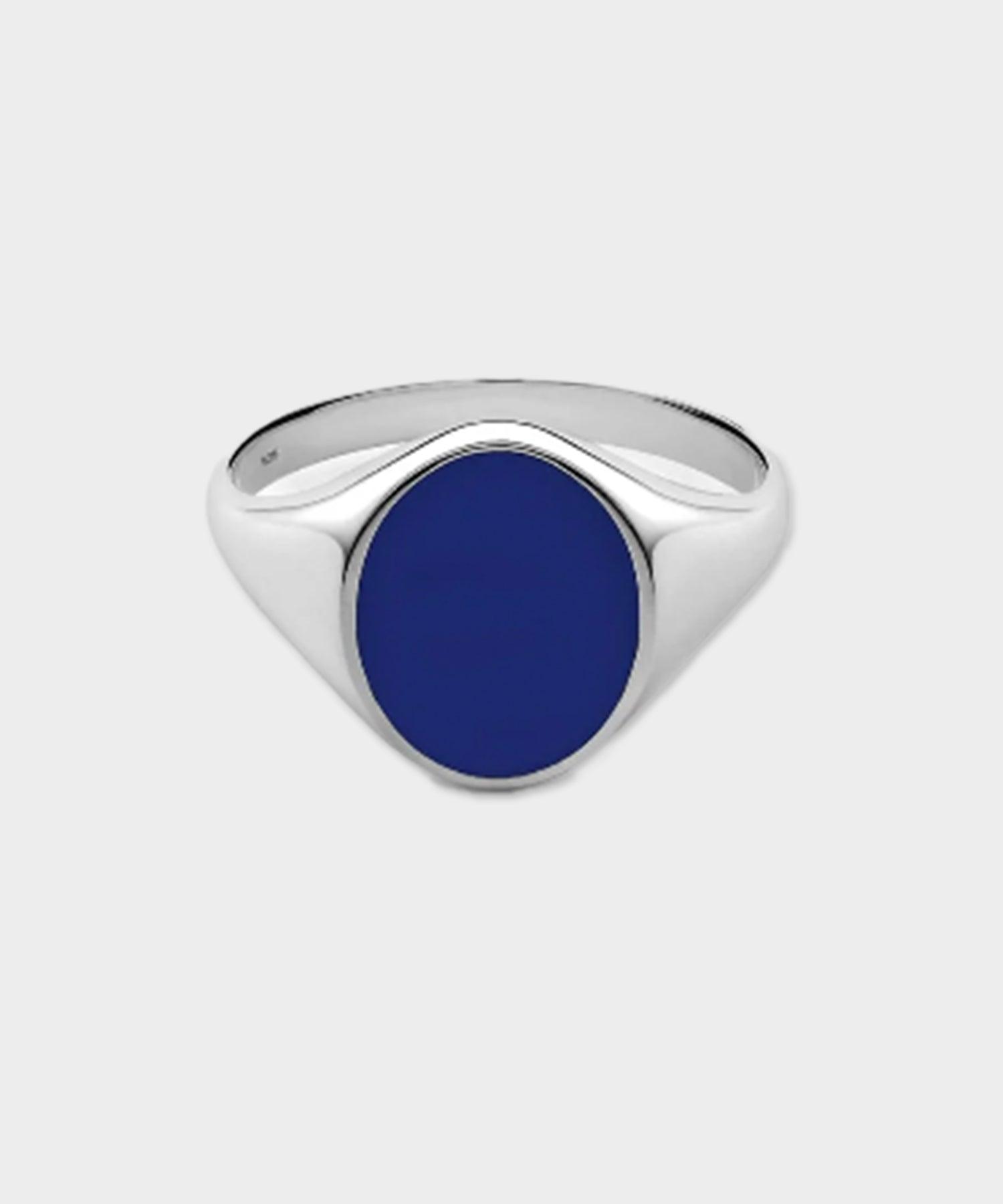 Miansai Heritage Ring with Enamel, Sterling Silver Product Image