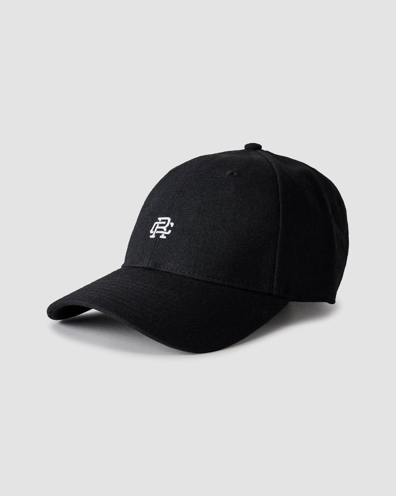 Reigning Champ Monogram 6 Panel Cap in Black Product Image