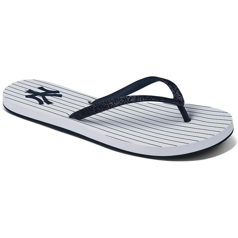 Womens REEF New York Yankees Stargazer Flip Flops Product Image