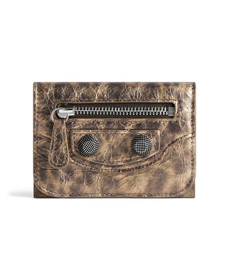 Womens Le Cagole Mini Wallet With Leopard Print Product Image