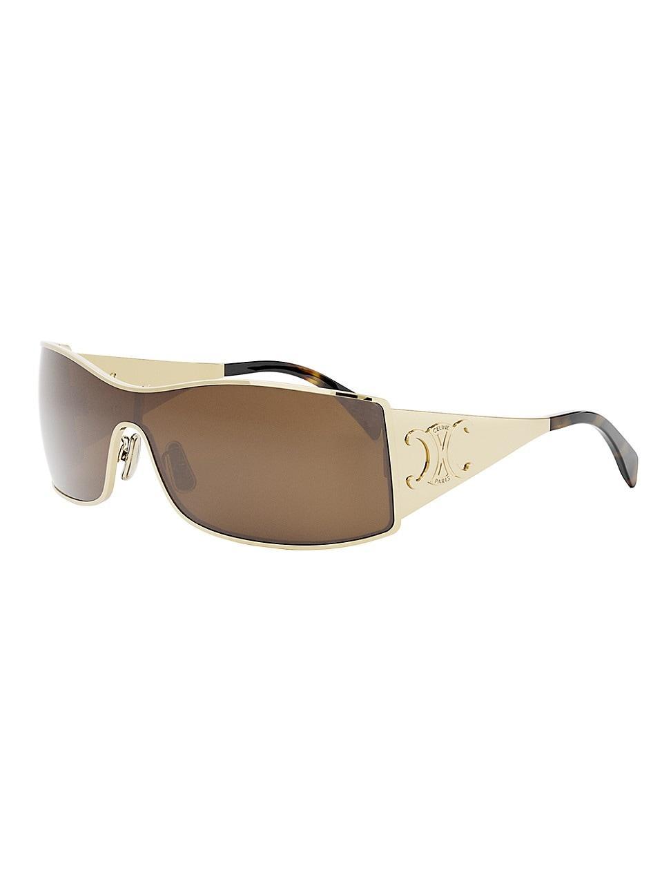 Womens Maxi Metal Triomphe Mask Sunglasses Product Image