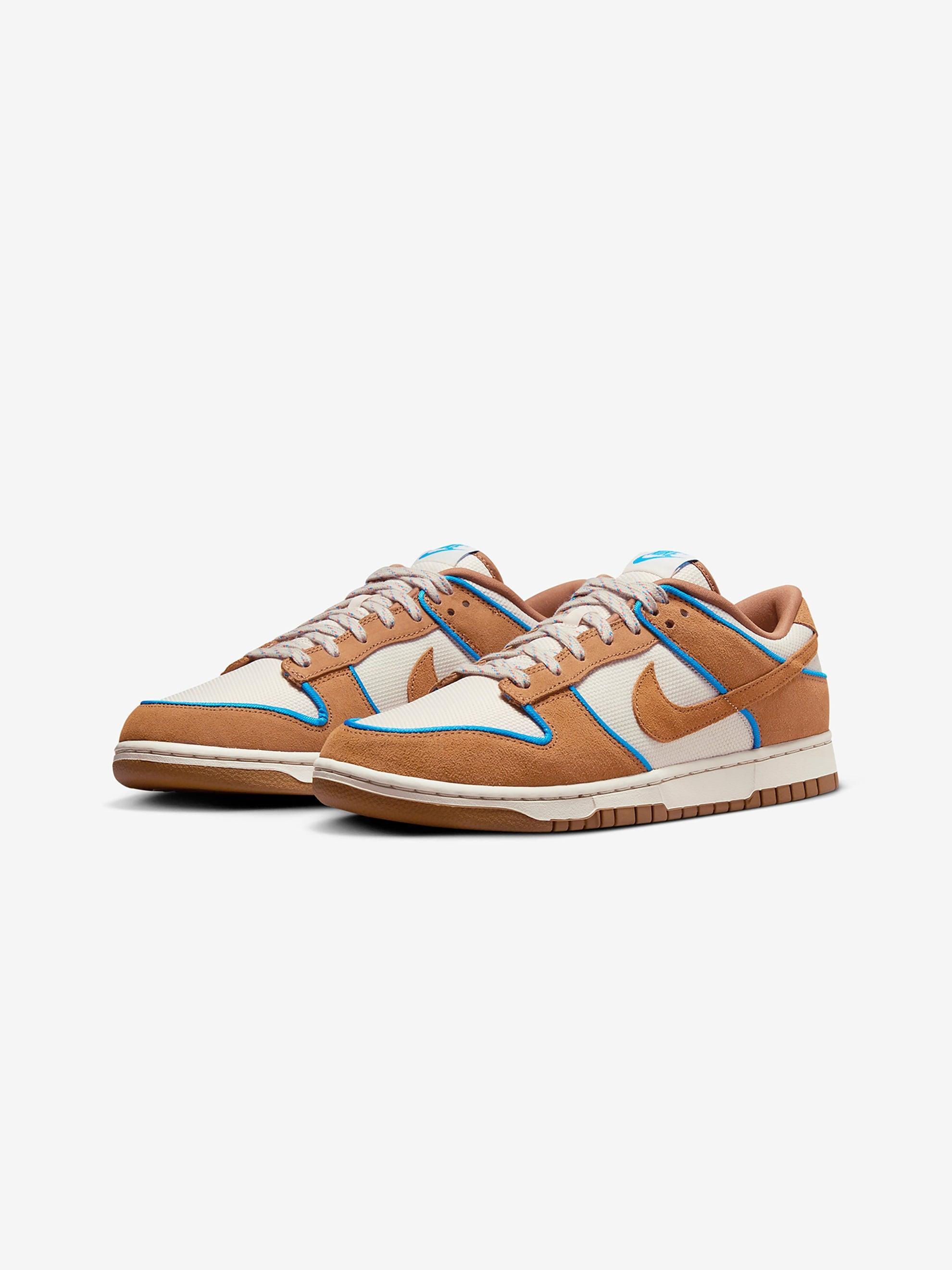 Nike Dunk Low Retro PRM (Lt. Orewood Brown/Lt. British Tan/Photo Blue) Product Image