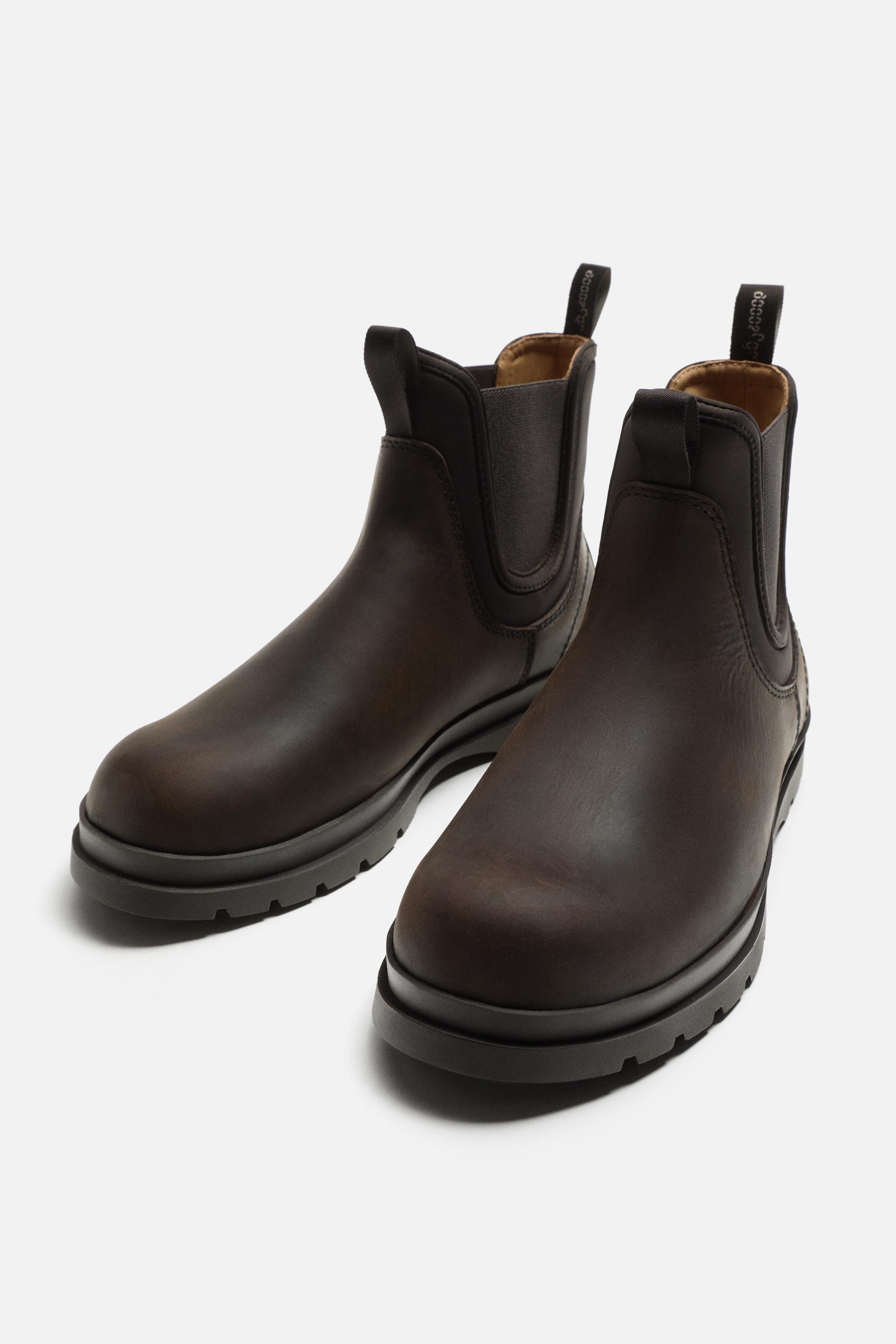 LEATHER CHELSEA BOOTS Product Image