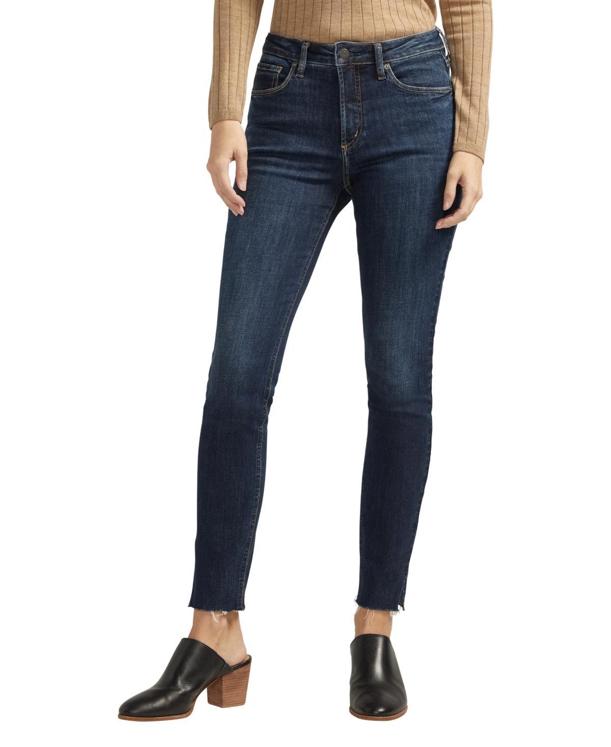 Silver Jeans Co. Womens Most Wanted Mid Rise Skinny Leg Jeans Product Image