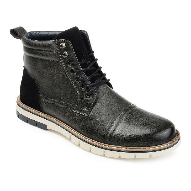 Vance Co. Lucien Mens Cap Toe Ankle Boots Product Image