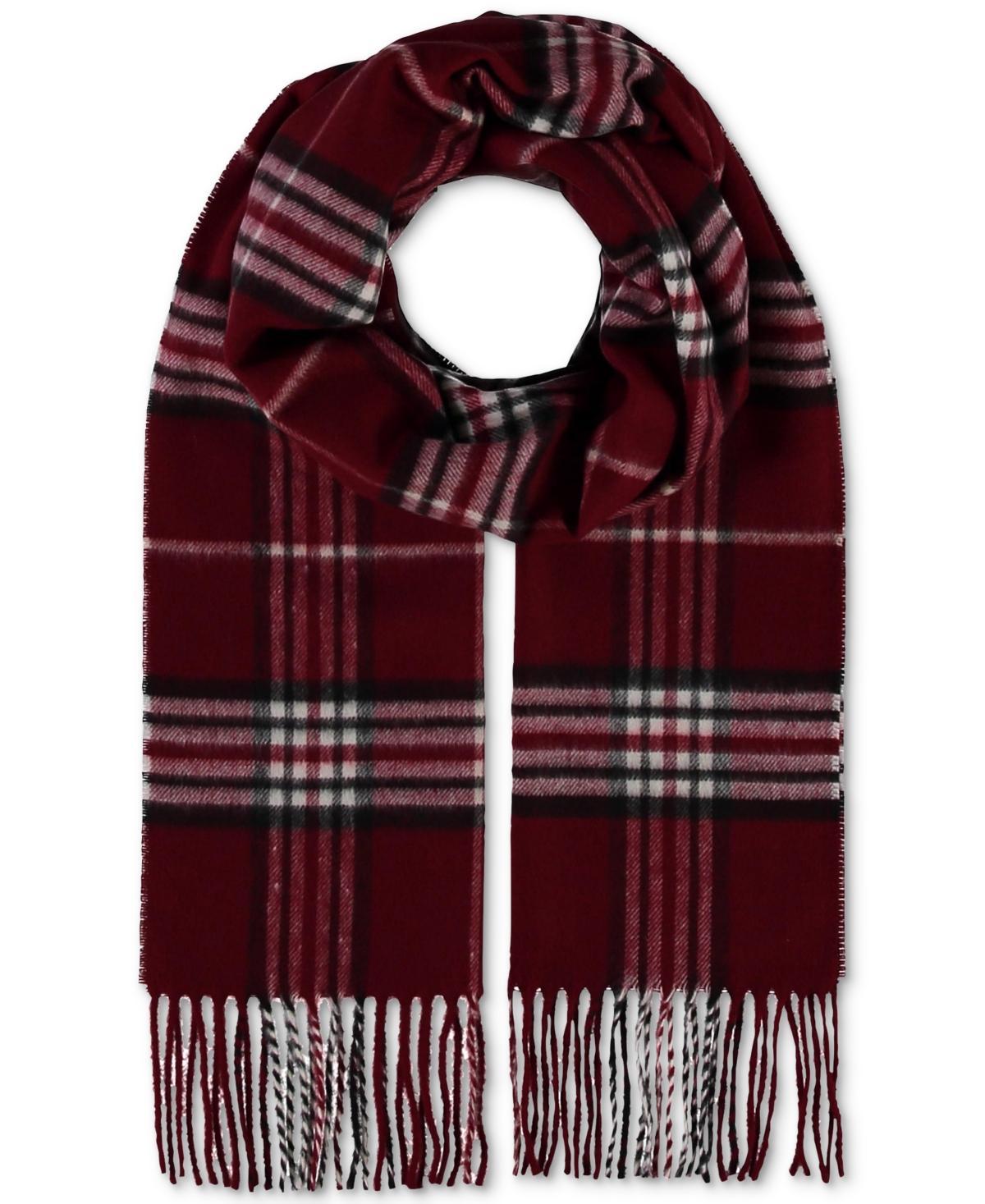 V. Fraas Mens Classic Plaid Cashmink Scarf Product Image