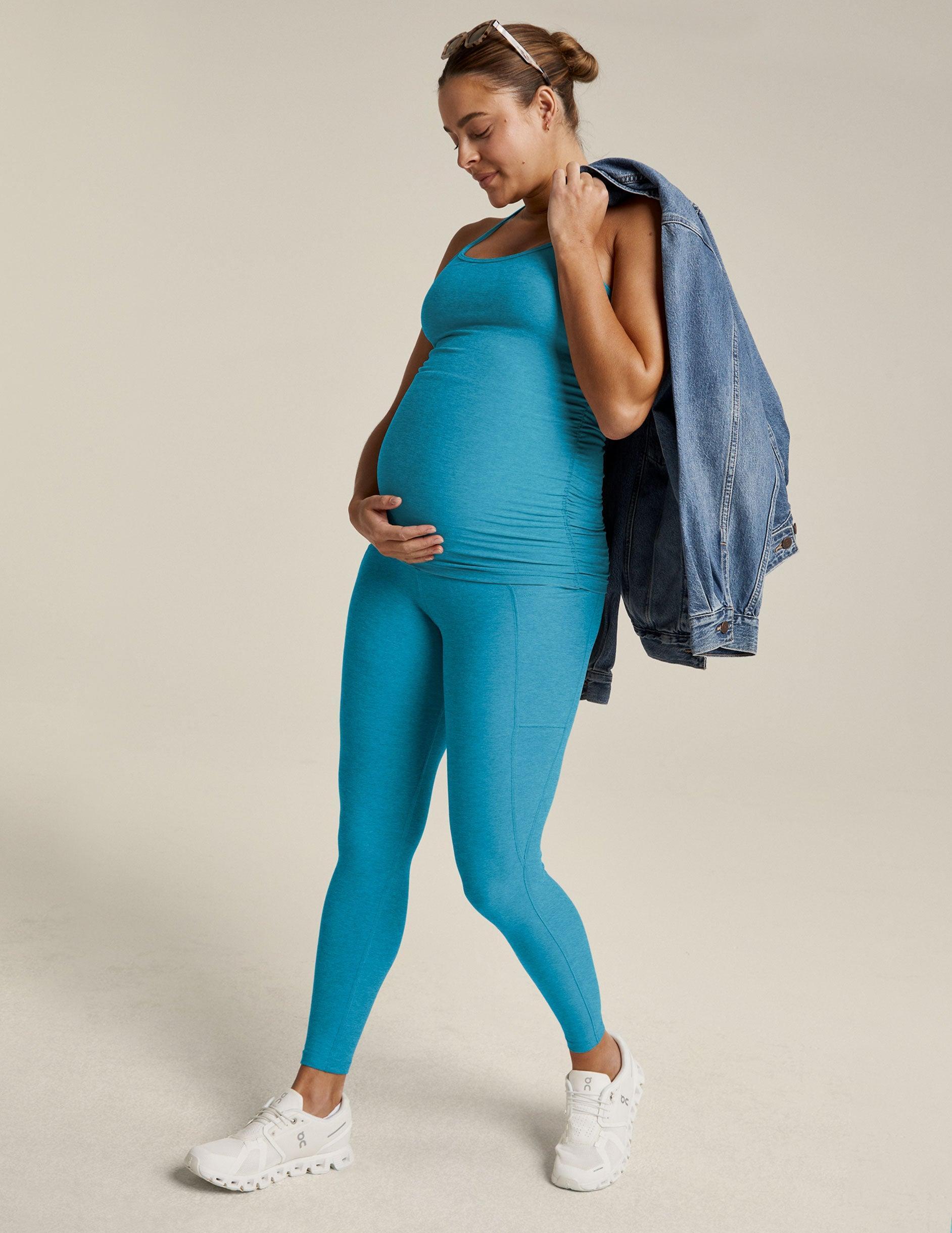 Spacedye Love the Bump Maternity Pocket Midi Legging Product Image