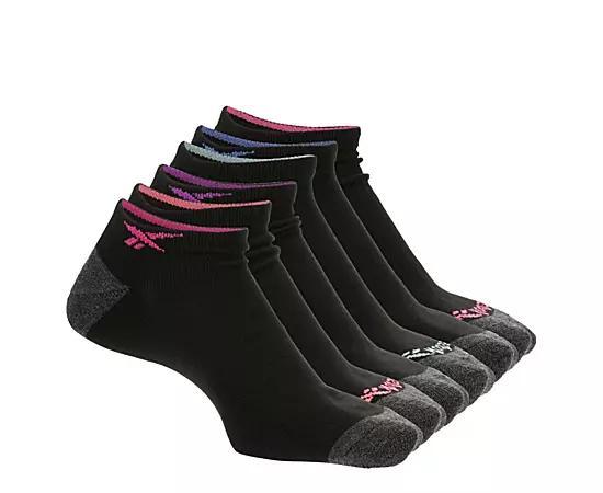 Reebok Womens Low Cut Odor Resistant Socks 6 Pairs Product Image