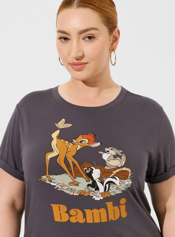 Disney Bambi Roll Sleeve Top Product Image