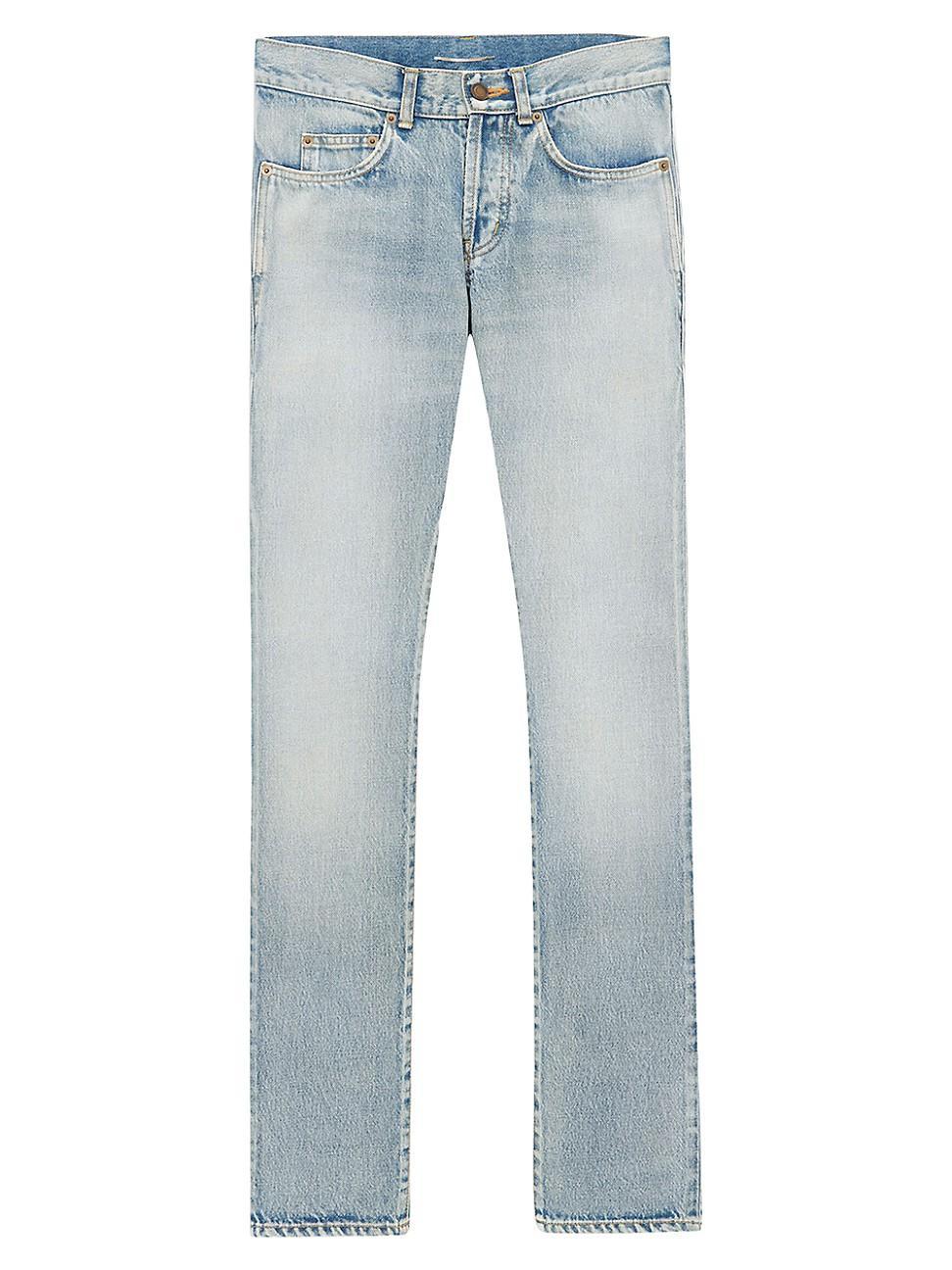 Mens Slim-Fit Jeans in Santa Monica Denim Product Image