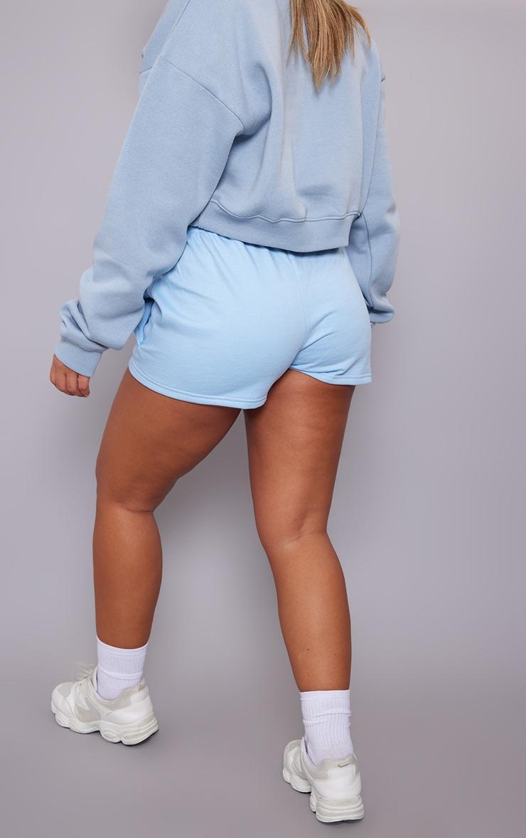 Light Blue Sweat Shorts Product Image