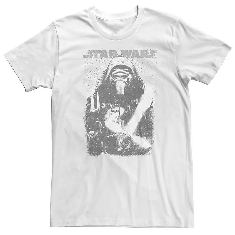 Big & Tall Star Wars Kylo Ren Prey Poster Tee, Mens Product Image