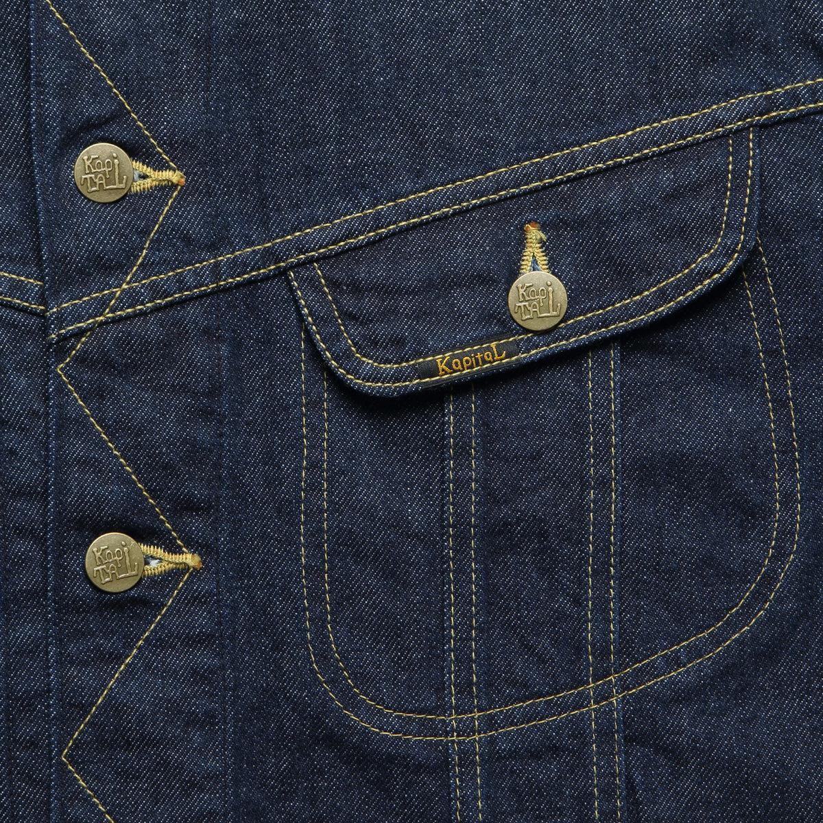 Denim Tuxedo Westerner Jacket - Indigo Product Image