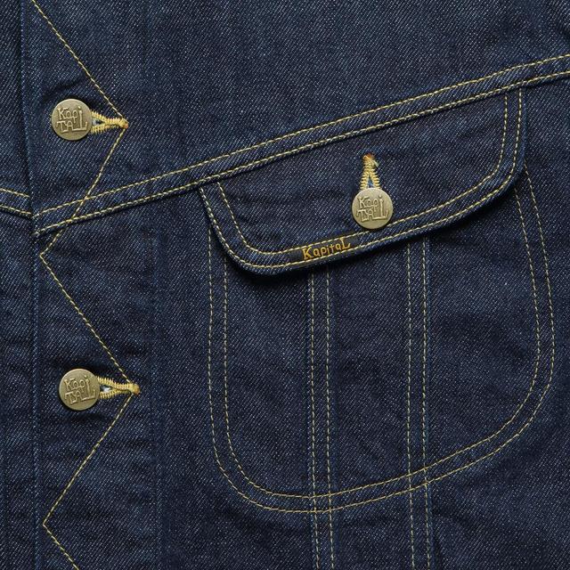 Denim Tuxedo Westerner Jacket - Indigo Product Image