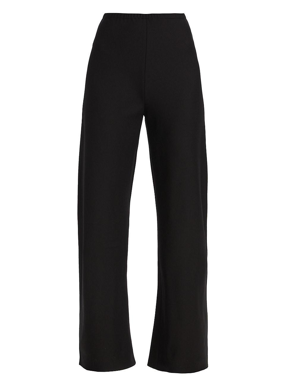 Womens Wool-Blend Bias-Cut Pants Product Image