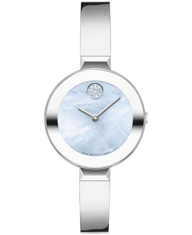 Movado Bold Womens Swiss Quartz Bangle Bracelet Watch Product Image