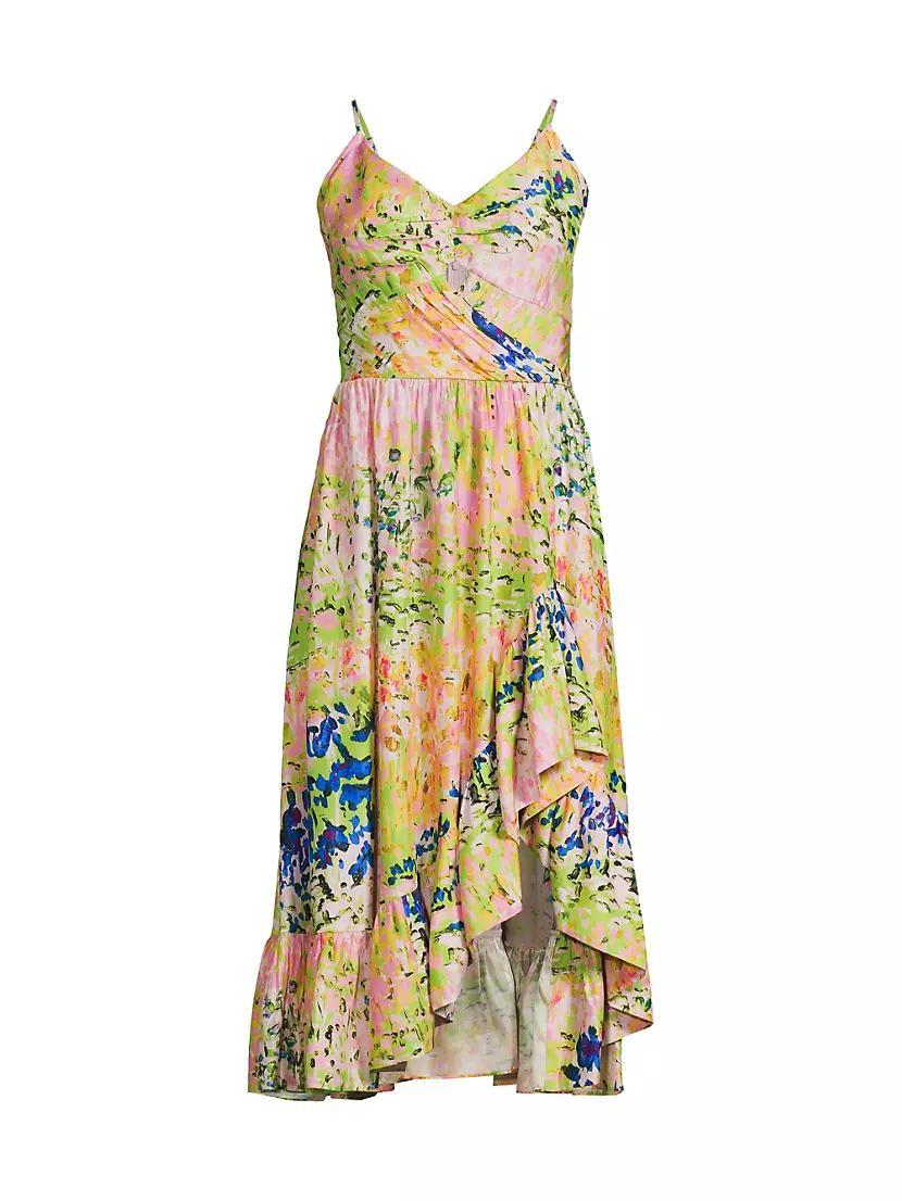 Floral Sleeveless Midi-Dress Product Image