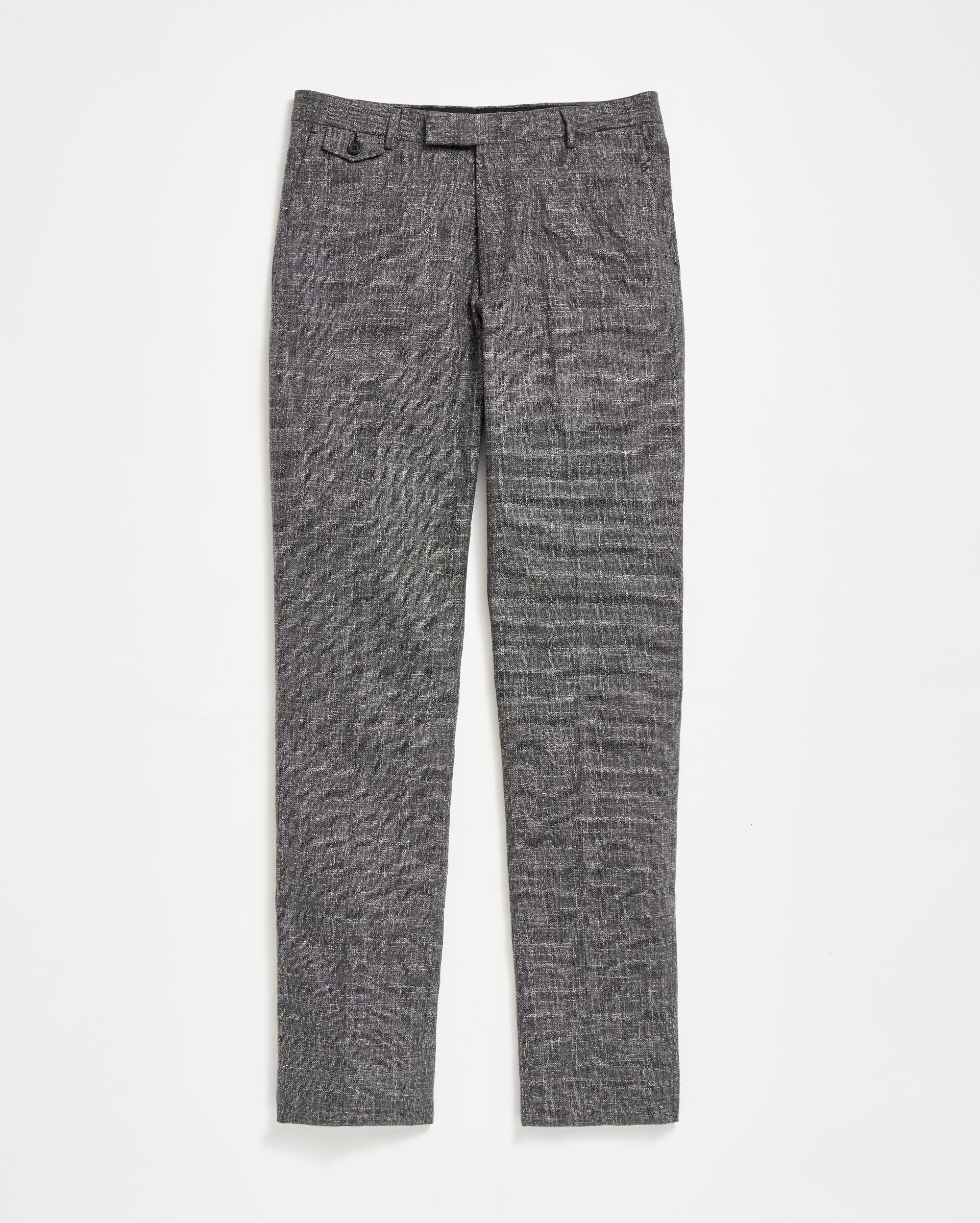 SLUB FLAT FRONT TROUSER Product Image