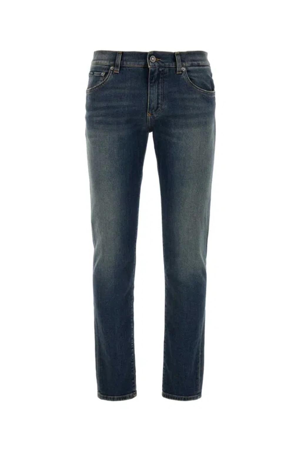 Slim Fit Jeans In Blue Product Image