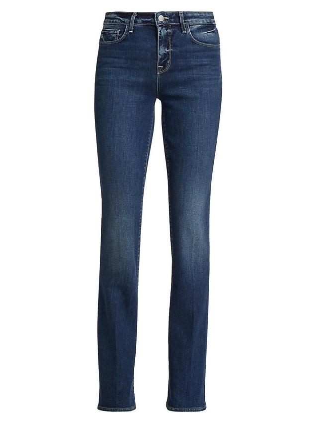 Womens Selma High-Rise Baby Boot-Cut Jeans Product Image