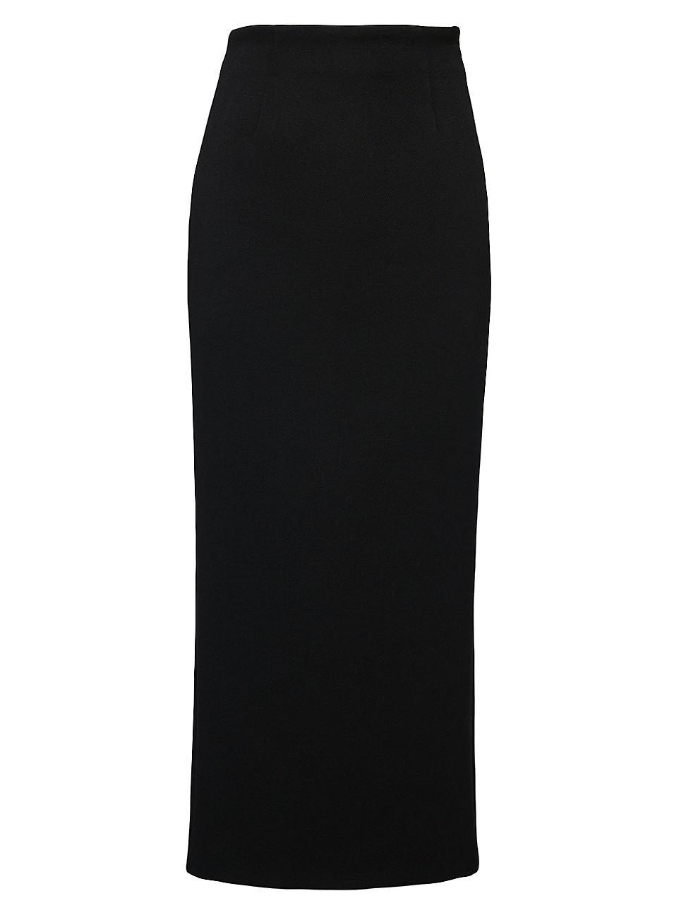 Womens Stretch Natt Midi-Skirt product image