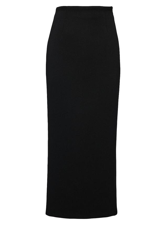 Womens Stretch Natt Midi-Skirt Product Image