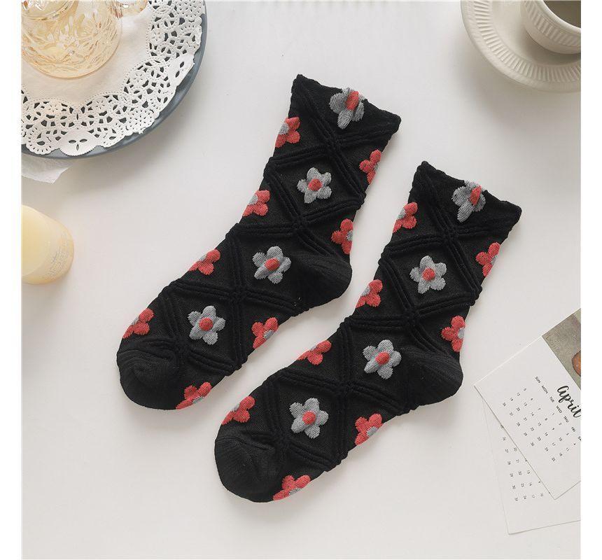 Floral Socks Product Image