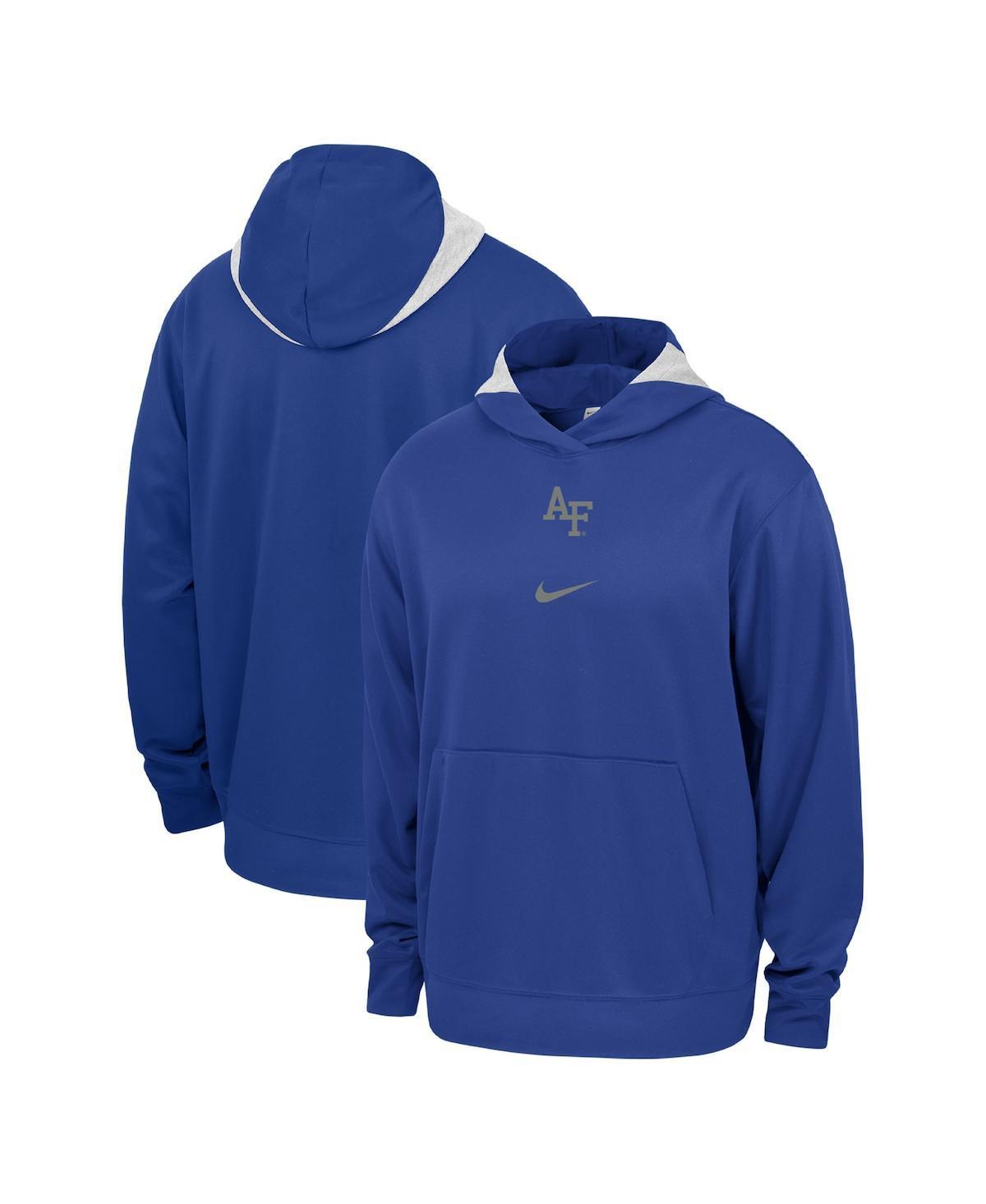 Mens Nike Royal Boise State Broncos Basketball Spotlight Performance Pullover Hoodie Product Image