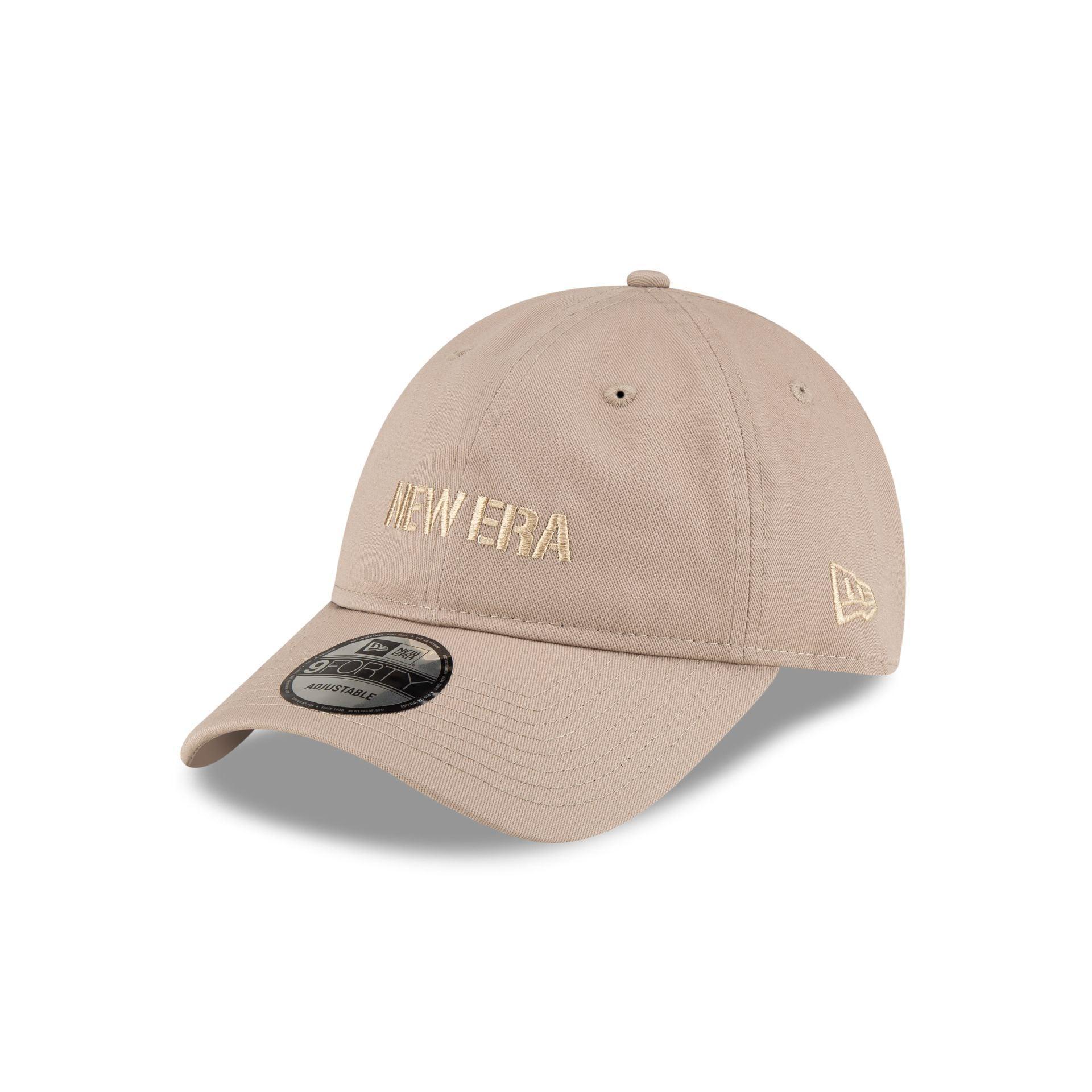 New Era Cap Metal Buckle Tan 9FORTY Unstructured Adjustable Hat Male Product Image