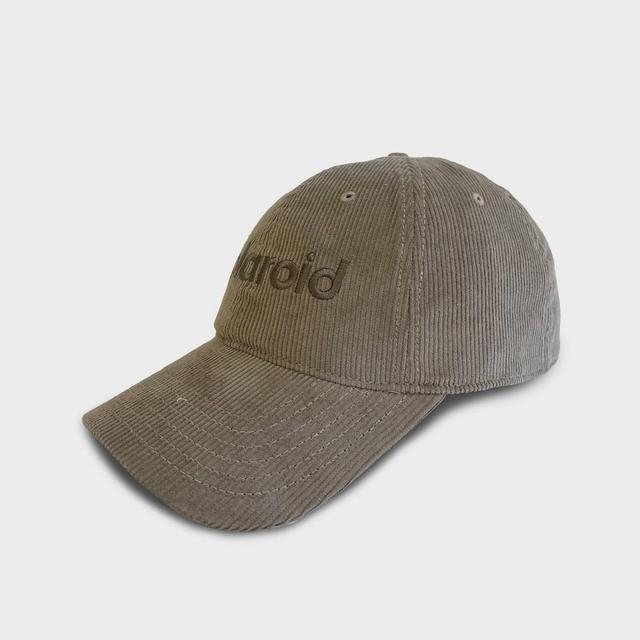 Mens Baseball Hat - Beige Product Image