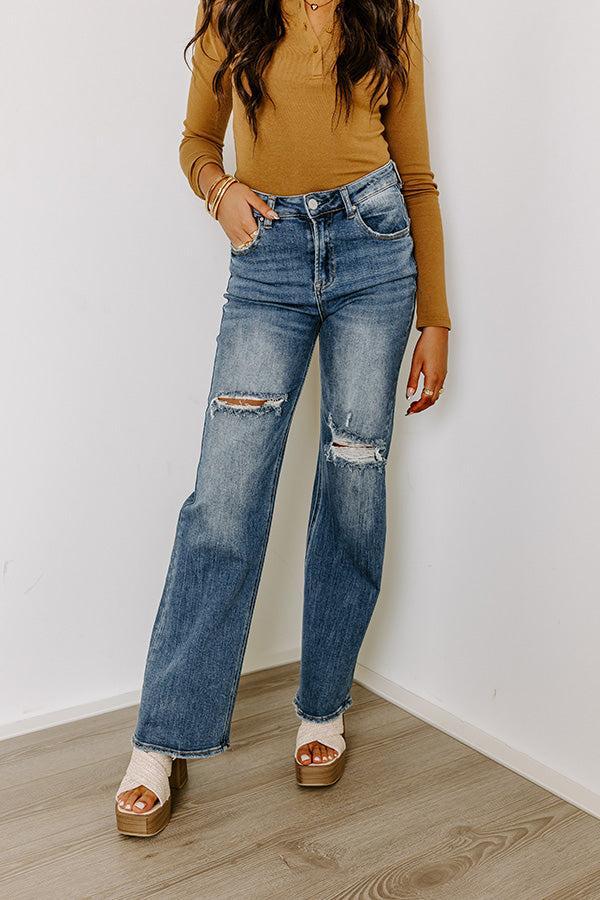 Risen Miranda High Waist Straight Leg Jean product image