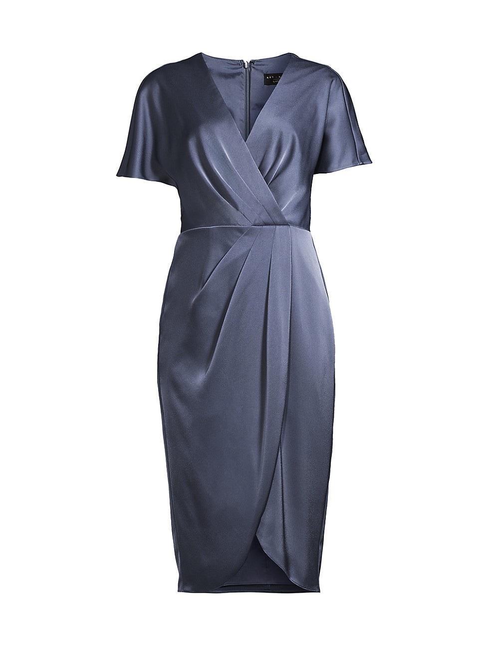 Womens Satin Crp Midi-Dress product image