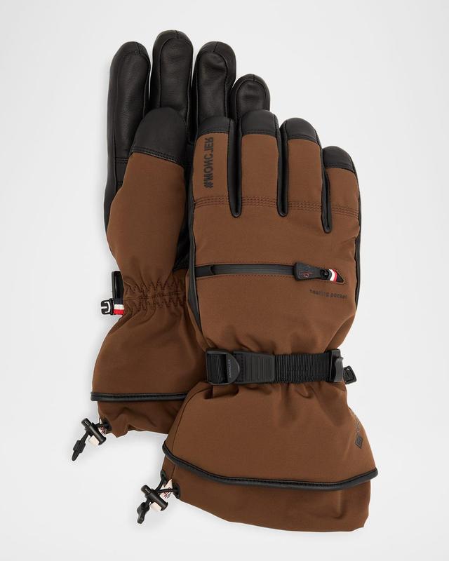 Mens Padded Nylon Gloves Product Image