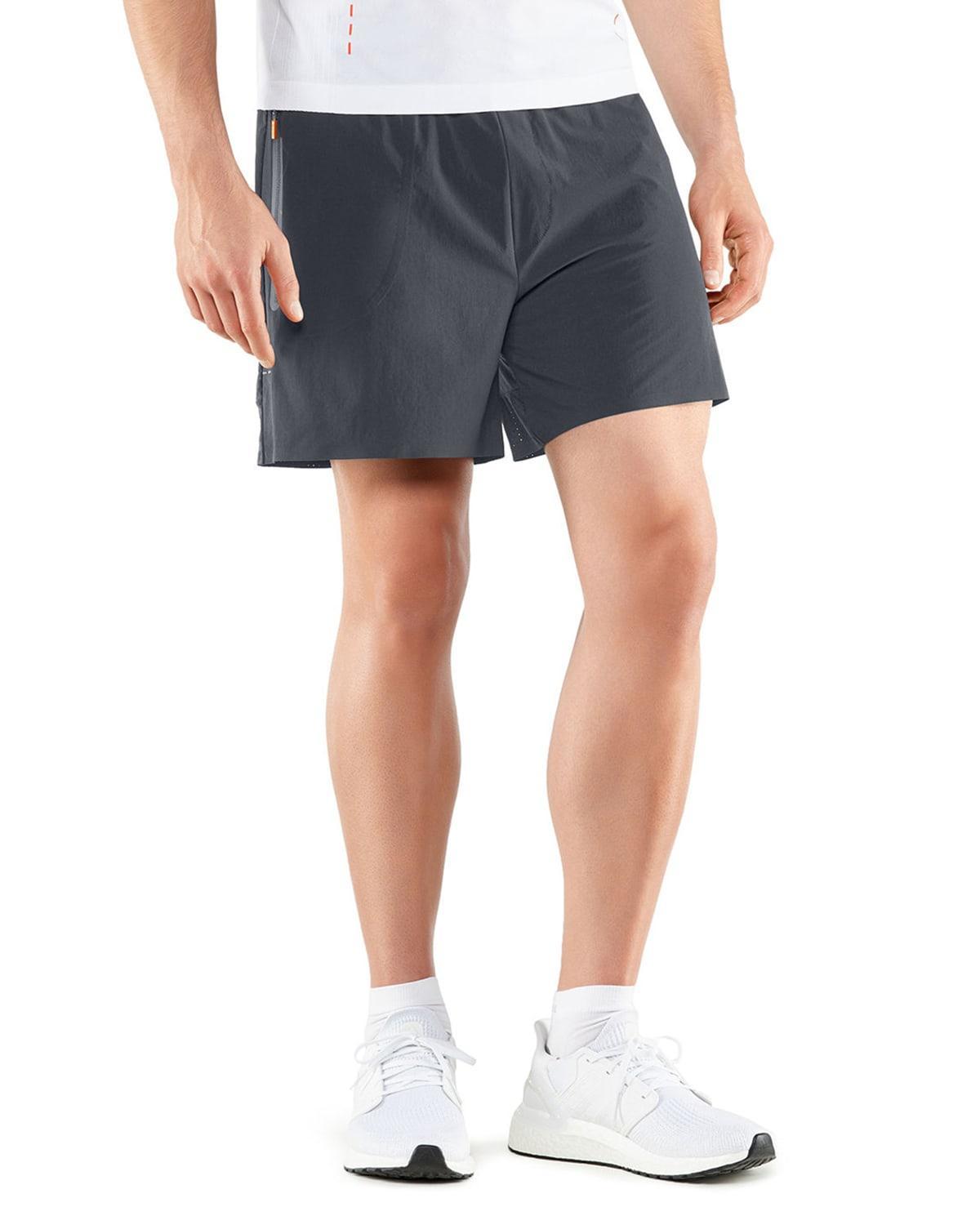 Falke Challenger Shorts (Concrete) Men's Clothing Product Image