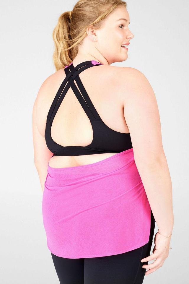 Fabletics Ryan Built-In Bra Tank Womens pink Size XXS Product Image