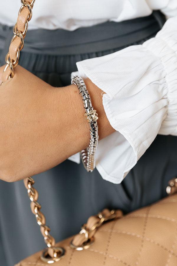 Kendra Scott Shiva Stretch Bracelet in Silver Product Image