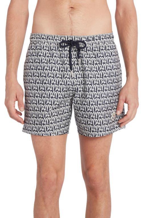 Moncler Printed 7 Swim Trunks Product Image