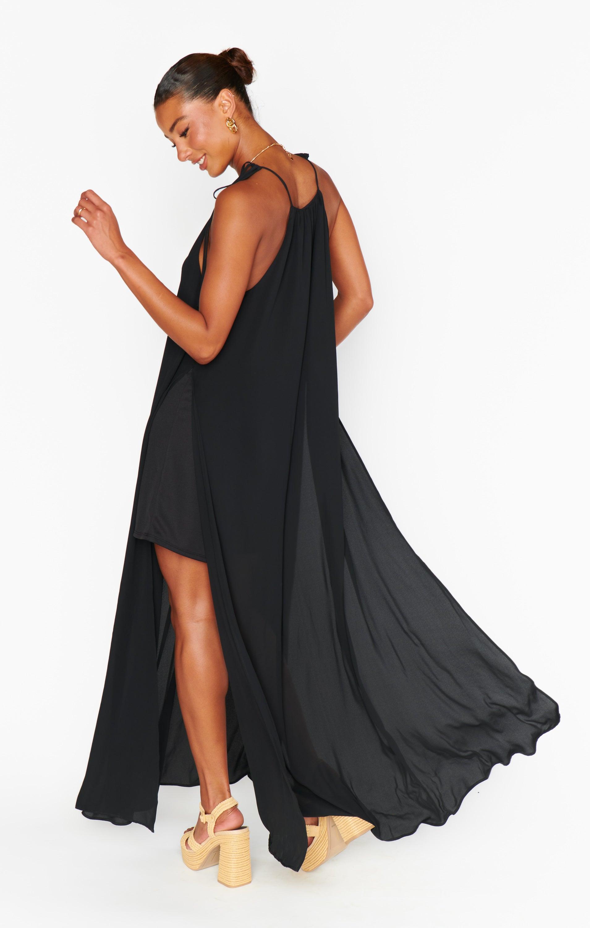 Rochester Maxi Dress ~ Black Product Image