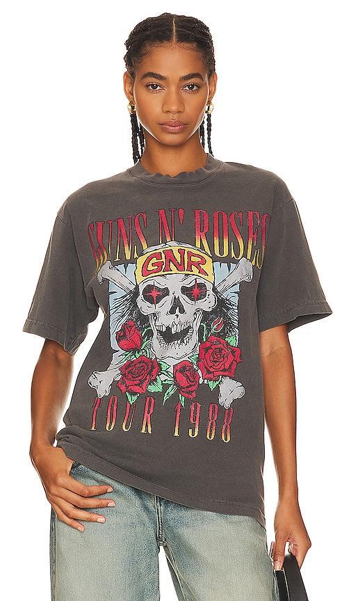 SIXTHREESEVEN Guns N' Roses Welcome to the Jungle T-Shirt in Black Product Image