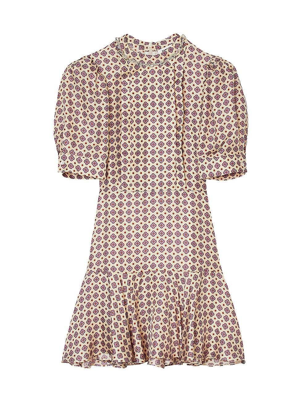 Womens Short Print Dress product image