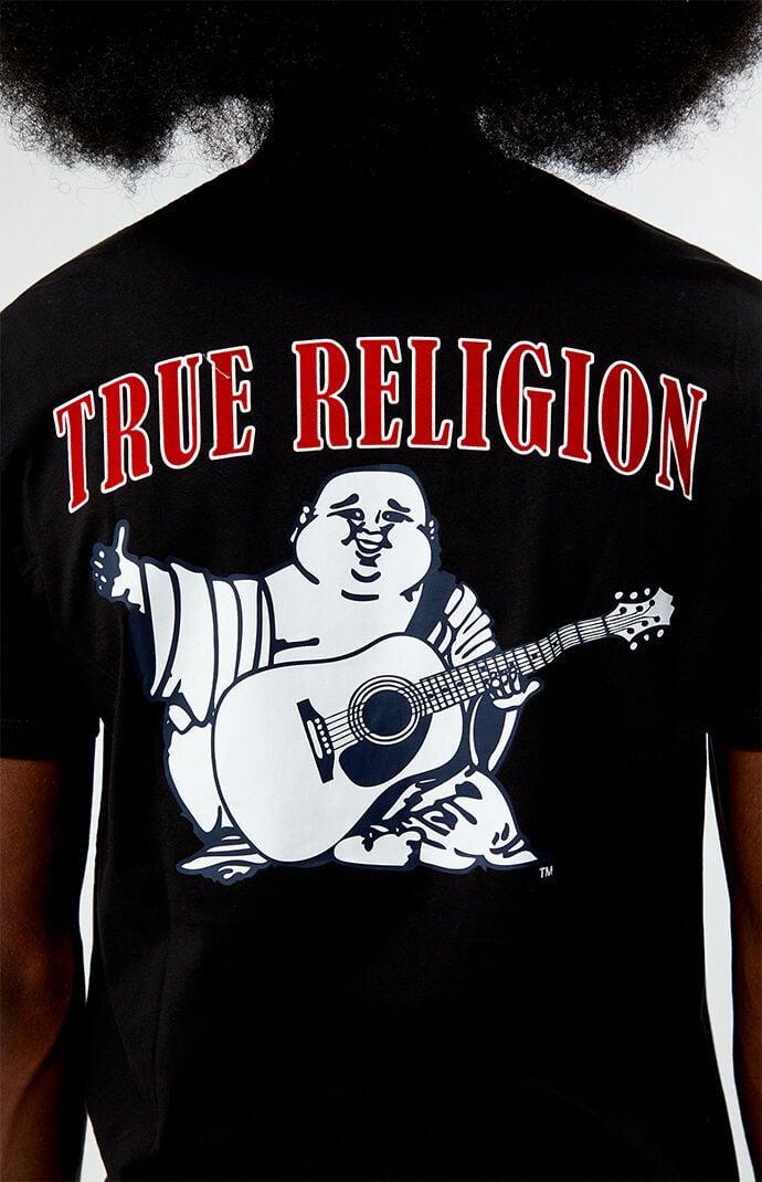 True Religion Mens Buddha Logo Crewneck Short Sleeve T-shirt Product Image