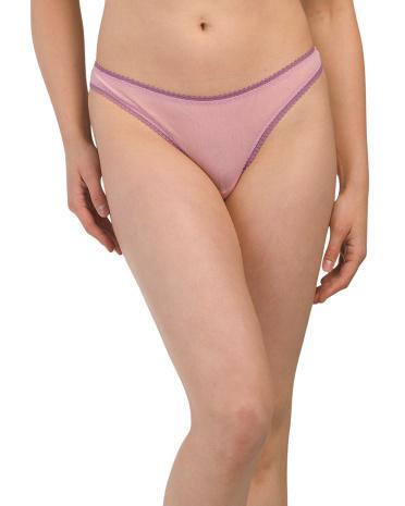 Hip G Mesh Thong For Women Product Image