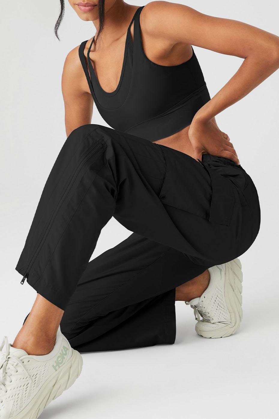 International Wide Leg City Pant - Black Female Product Image