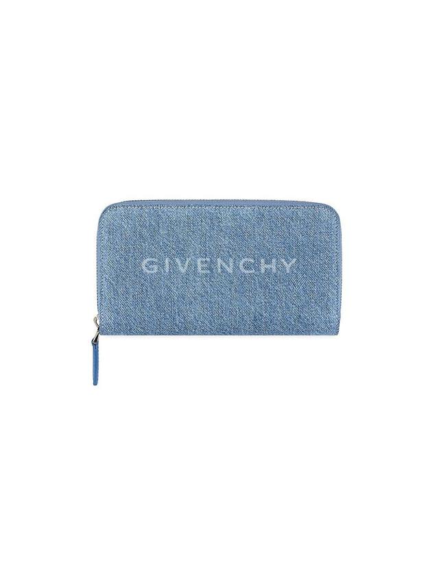 Womens Givenchy Wallet In Denim Product Image